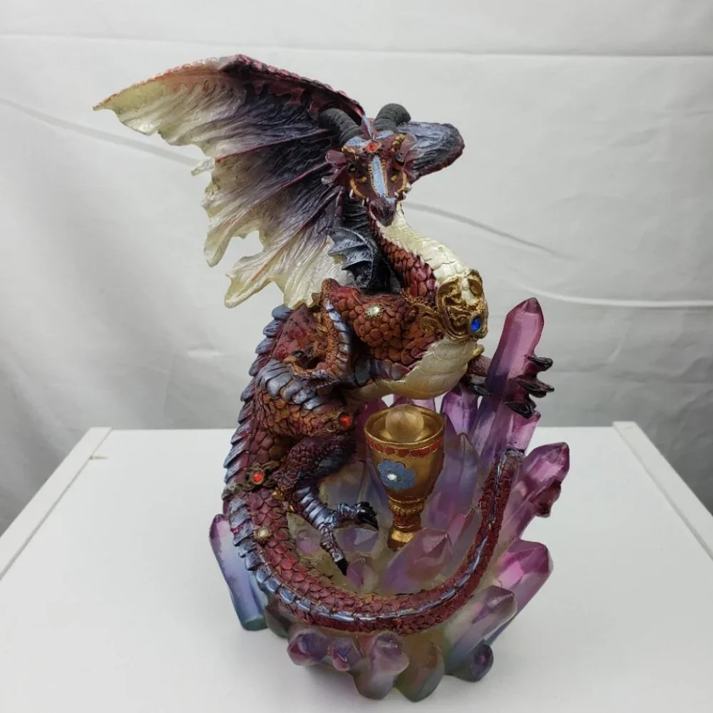 Purple Dragon Mythical Magical Ball - Picture 2 of 8